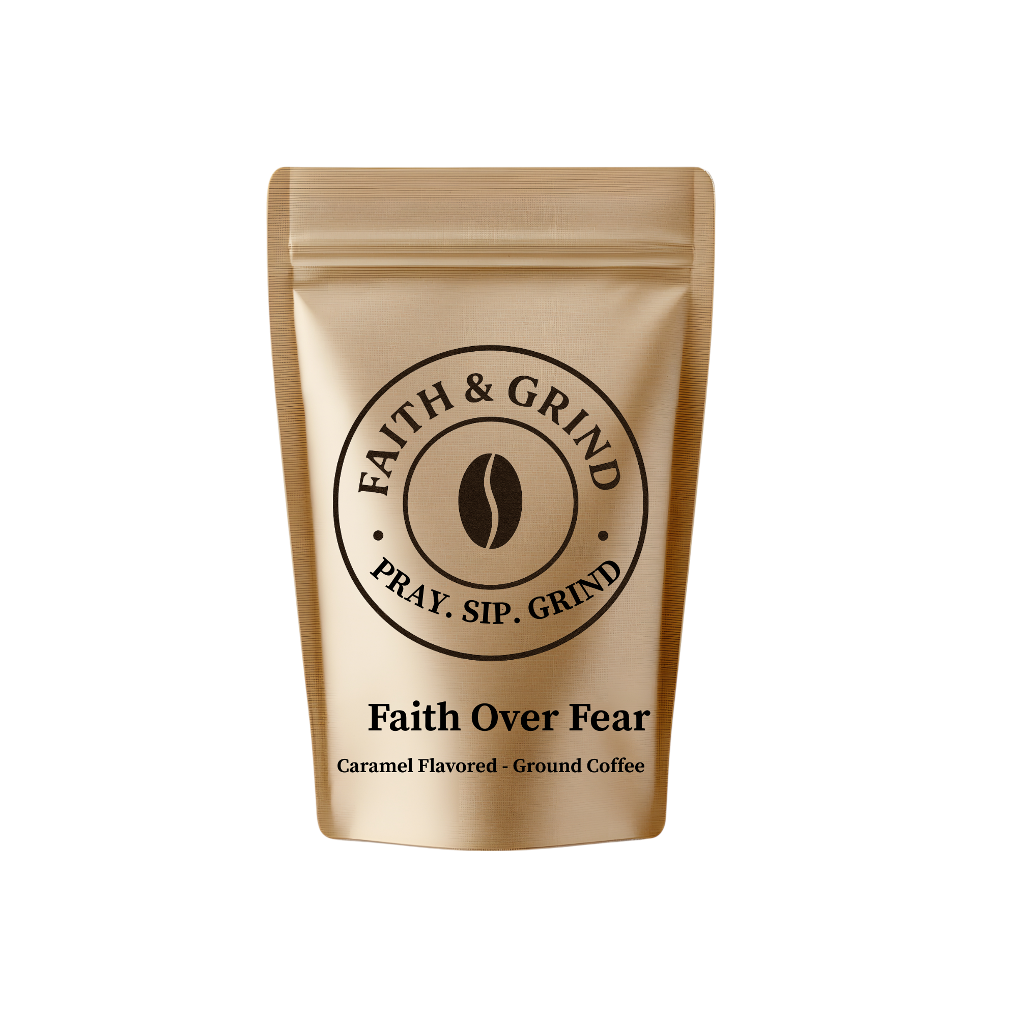 Faith Over Fear – Caramel Flavored Ground Coffee